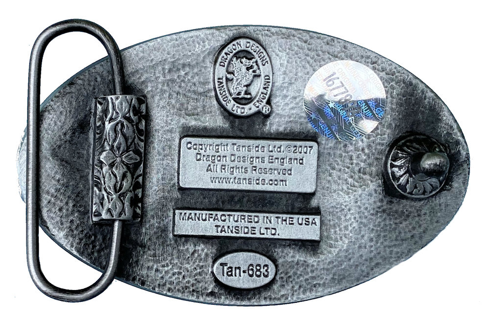 Rugby Ball Belt Buckle